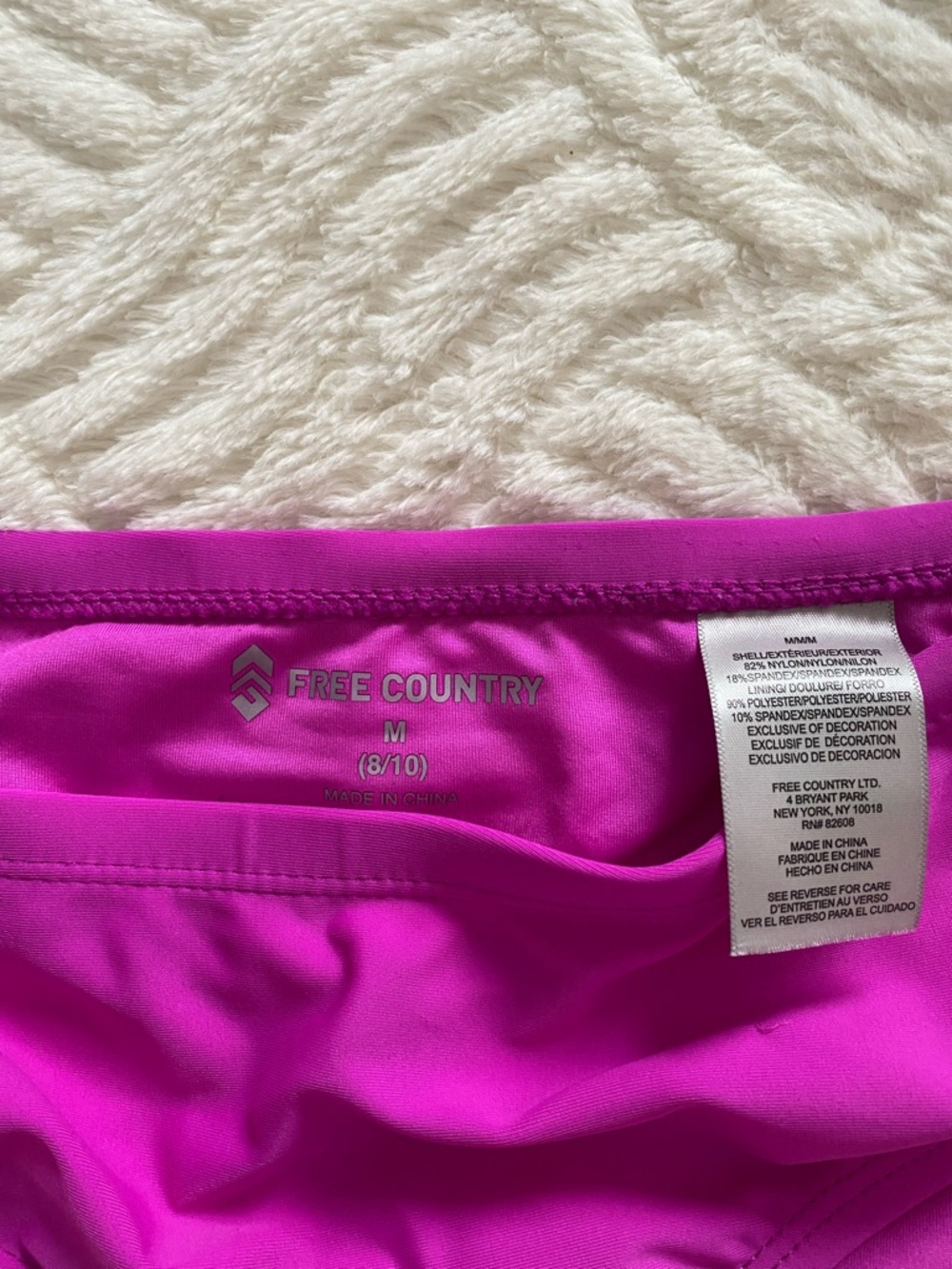 Free Country Raspberry Bikini Bottoms - Picture 2 of 3